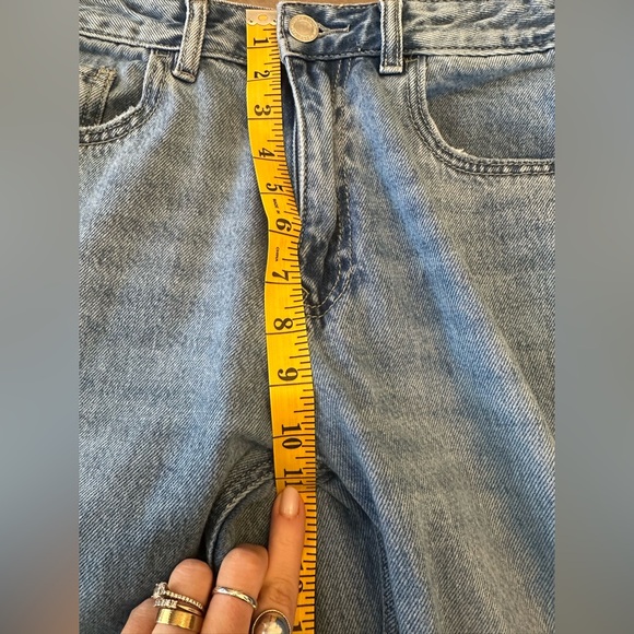 Stradivarius Blue Straight Leg Jeans - Picture 6 of 7